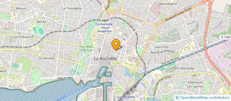 localisation de l'entreprise BERNARD L'ERMITE  LA ROCHELLE