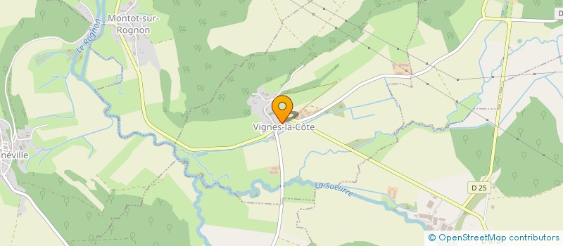 localisation de l'entreprise BERNARD LEBOEUF SIEGES SA à ANDELOT-BLANCHEVILLE