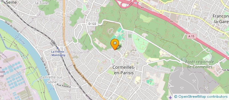 localisation de l'entreprise BERNARD LEPRINCE ET COMPAGNIE à CORMEILLES-EN-PARISIS