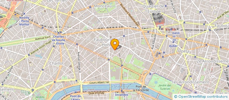 localisation de l'entreprise BERNARD LIMOUSIN à PARIS