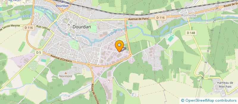 localisation de l'entreprise BERNARD LOCATION à DOURDAN