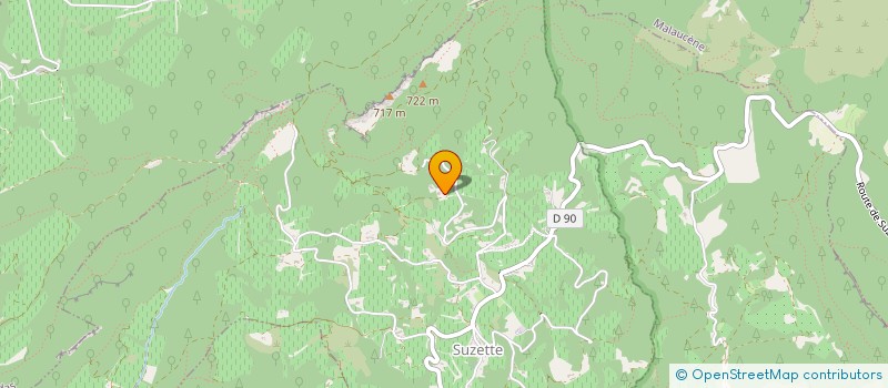 localisation de l'entreprise BERNARD-MATHON  GIGONDAS