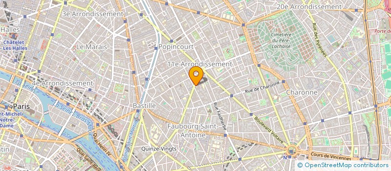 localisation de l'entreprise BERNARD MENDEZ LOISIRS  PARIS