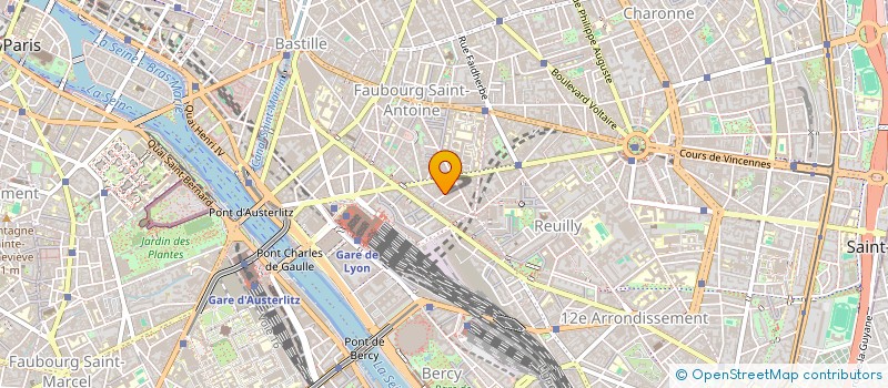 localisation de l'entreprise BERNARD MILLE à PARIS