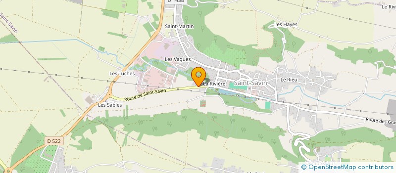 localisation de l'entreprise BERNARD MONTAGE MAINTENANCE B2M  SAINT-SAVIN