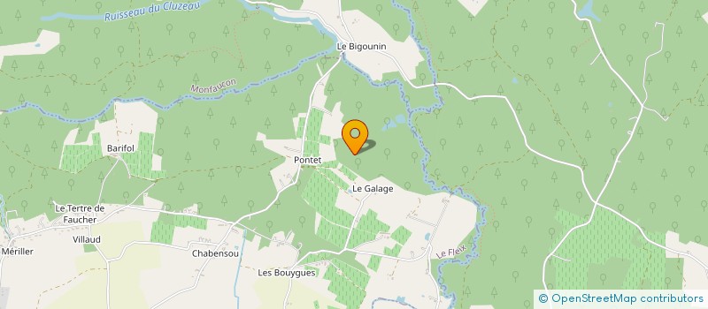 localisation de l'entreprise BERNARD-MUMS-SELECTION  PRIGONRIEUX