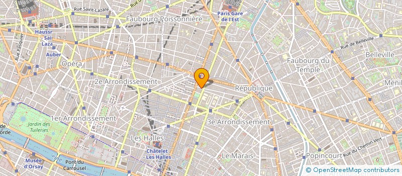 localisation de l'entreprise BERNARD NERSON SARL à PARIS