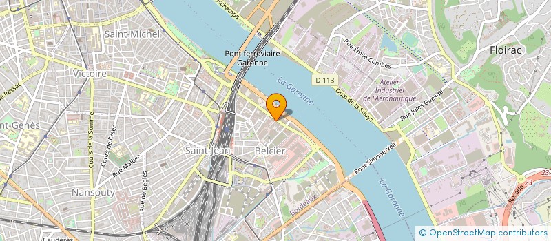 localisation de l'entreprise BERNARD PARTICIPATIONS à BORDEAUX