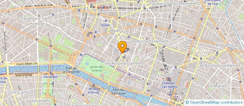localisation de l'entreprise BERNARD PERRIS DIFFUSION à PARIS