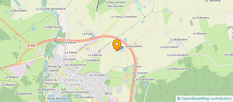 localisation de l'entreprise BERNARD PHOTOVOLTAIQUE à SOUVIGNE