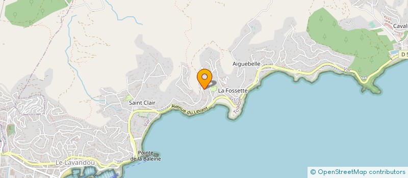 localisation de l'entreprise BERNARD SABOT RENOVATION à LE LAVANDOU