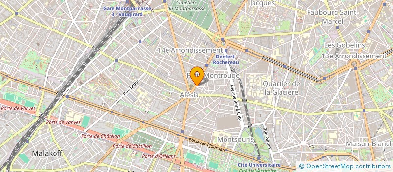 localisation de l'entreprise BERNARD SENEZE IMMOBILIER  PARIS