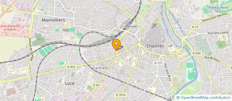 localisation de l'entreprise BERNARD SUTRA CONSULTING à CHARTRES