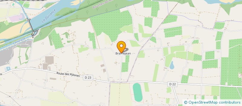 localisation de l'entreprise BERNARD TRAVAUX PUBLICS à MALLEMORT