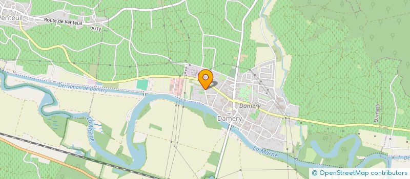 localisation de l'entreprise BERNARD WAGNER  DAMERY