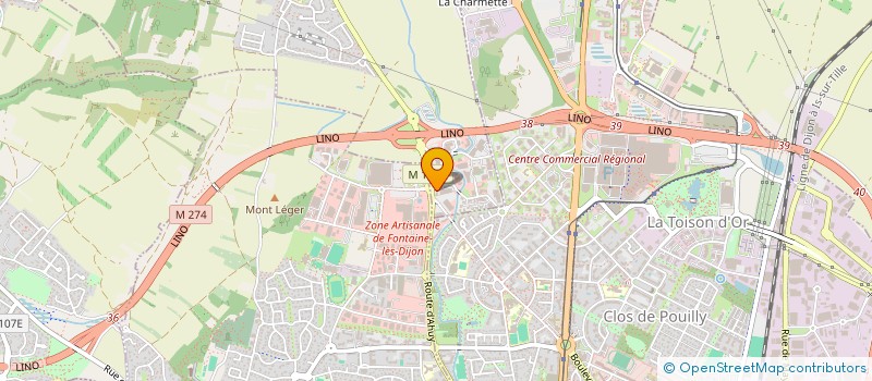 localisation de l'entreprise BERNARDIN  AHUY