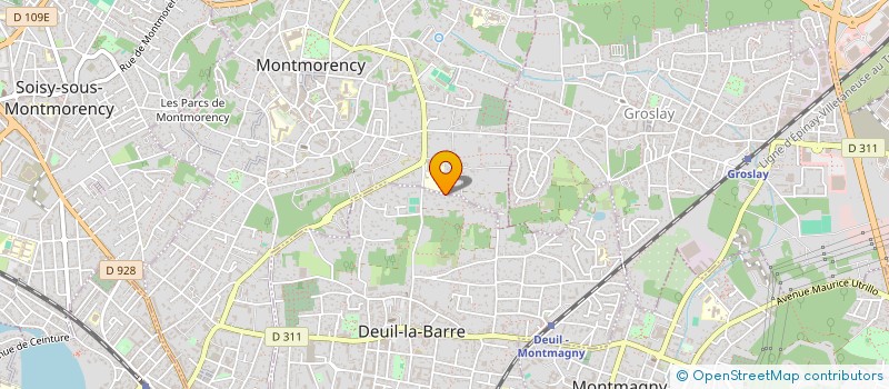 localisation de l'entreprise BERNARDINO  DEUIL-LA-BARRE