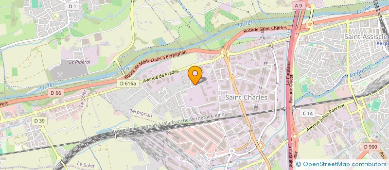 localisation de l'entreprise BERNARDO  PERPIGNAN