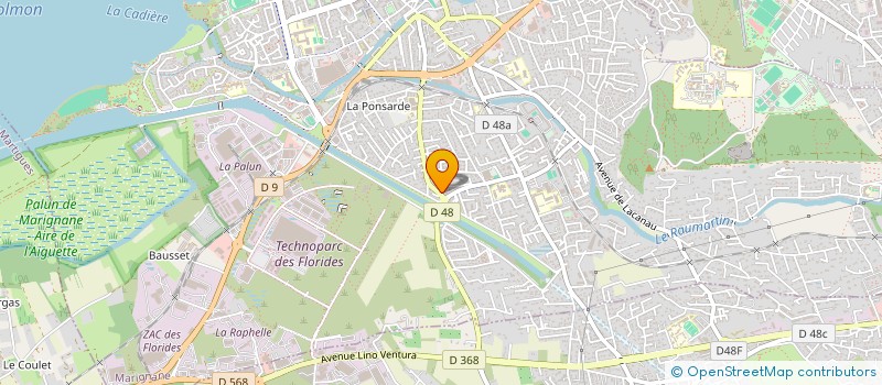 localisation de l'entreprise BERNARO Y HEUILLET G MANCINI J à MARIGNANE