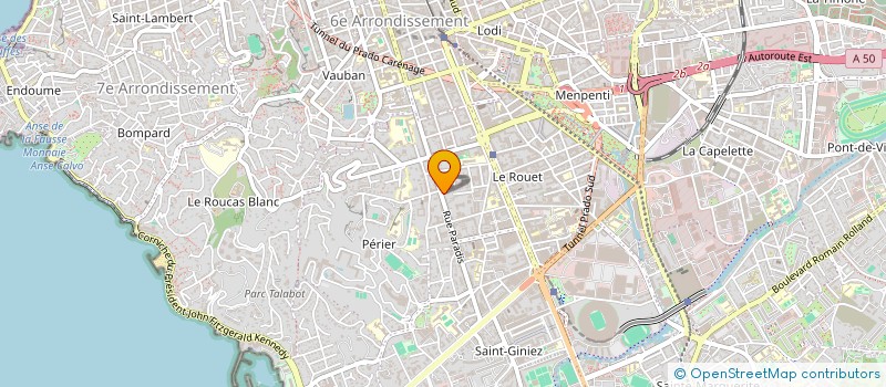 localisation de l'entreprise BERNASCONI INDIVISION  MARSEILLE