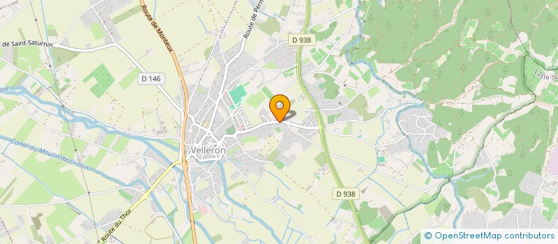 localisation de l'entreprise BERNASCONI JESSICA  VELLERON