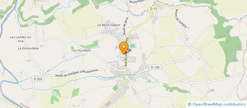 localisation de l'entreprise BERNASCONI TRAVAUX PUBLICS à DOMJEAN