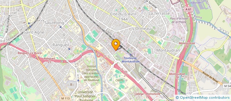 localisation de l'entreprise BERNAT-CONTROLE à TOULOUSE