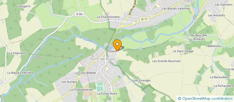 localisation de l'entreprise BERNAYS EQUIPEMENTS SERVICES à ARTANNES-SUR-INDRE