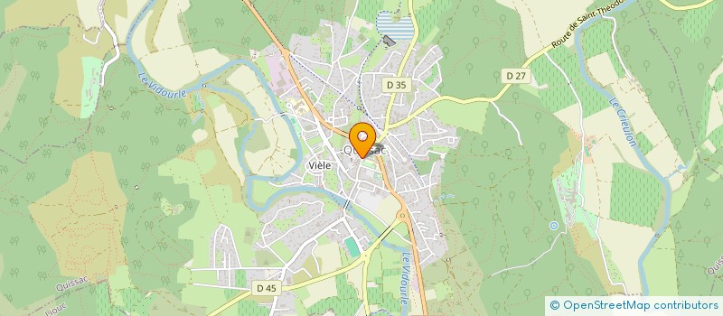 localisation de l'entreprise BERNE à QUISSAC