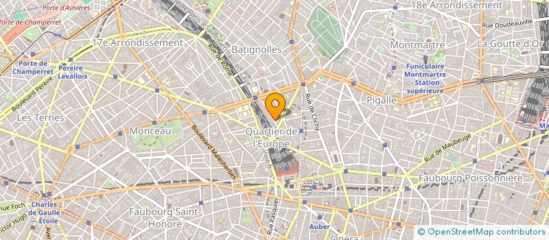 localisation de l'entreprise BERNE OSTEOPATHIE  PARIS