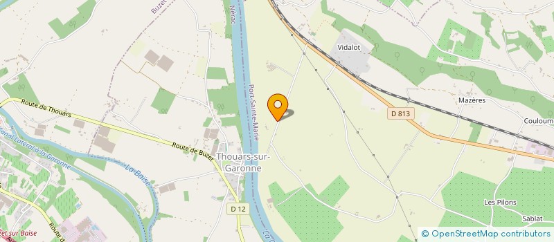 localisation de l'entreprise BERNEDE  MONTESQUIEU