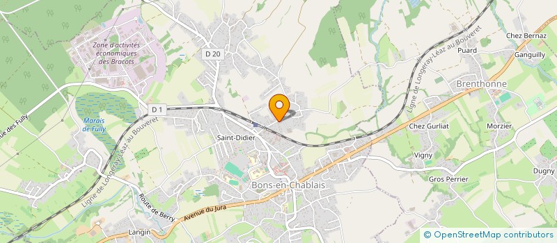 localisation de l'entreprise BERNEJO FRANCIS  LULLY