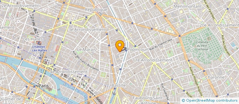 localisation de l'entreprise BERNEMAN CONSEILS  PARIS