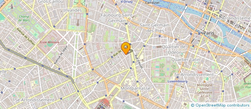 localisation de l'entreprise BERNET PRODUCTION à PARIS