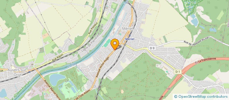 localisation de l'entreprise BERNHADINER DE LA ROUTE  MERIEL