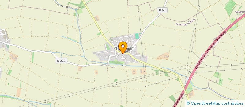 localisation de l'entreprise BERNHARDT SOLAIRE à TRUCHTERSHEIM