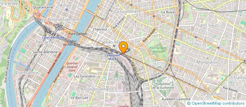 localisation de l'entreprise BERNIC INVESTISSEMENTS  LYON