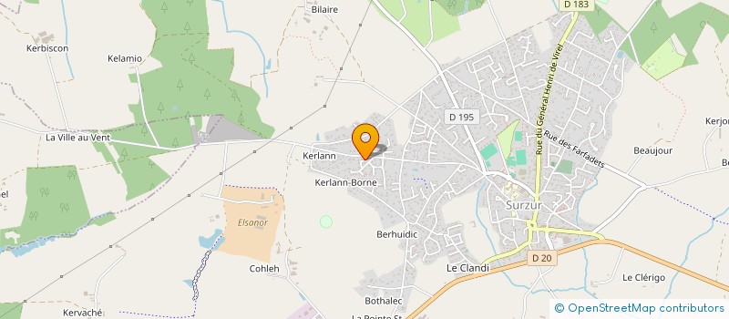 localisation de l'entreprise BERNIE  SURZUR