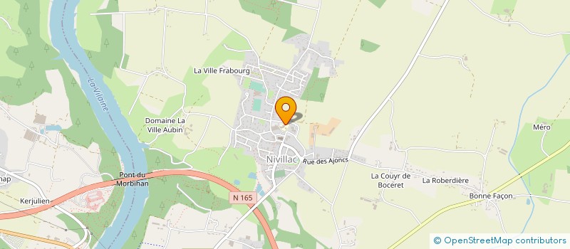 localisation de l'entreprise BERNIER AURELIEN à NIVILLAC