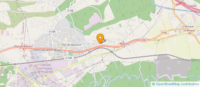 localisation de l'entreprise BERNIER CONSULTINGS  MEYREUIL