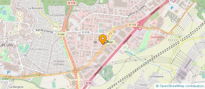 localisation de l'entreprise BERNIER ESSONNE à LES ULIS