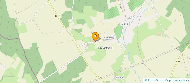 localisation de l'entreprise BERNIER-FRISER ET FILS  IGNY-COMBLIZY