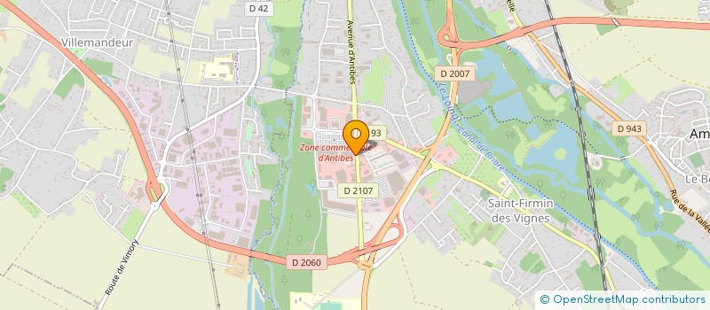 localisation de l'entreprise BERNIER MONTARGIS à AMILLY