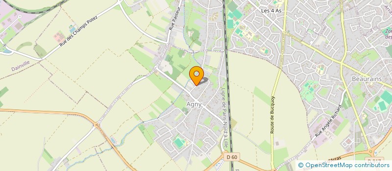 localisation de l'entreprise BERNIER THERMIQUE  AGNY