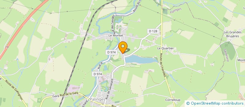 localisation de l'entreprise BERNIGAUD NICOLAS  PALINGES