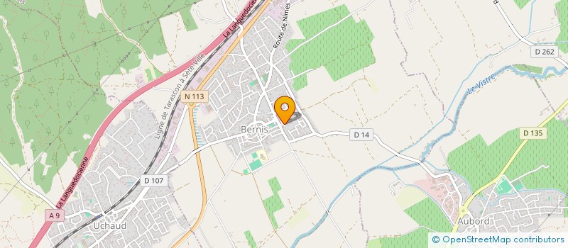 localisation de l'entreprise BERNIS MED  BERNIS