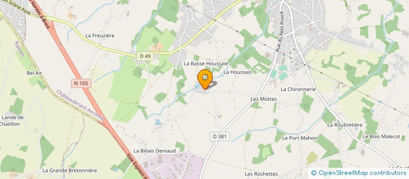localisation de l'entreprise BERNISOL à VIGNEUX-DE-BRETAGNE
