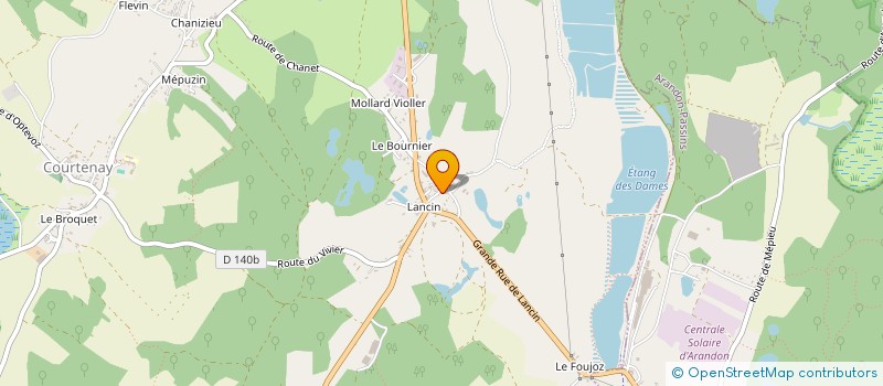 localisation de l'entreprise BERNOLIN-CROZAT PAYSAGE  SOLEYMIEU