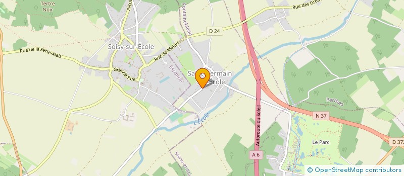 localisation de l'entreprise BERNON à SAINT-GERMAIN-SUR-ECOLE