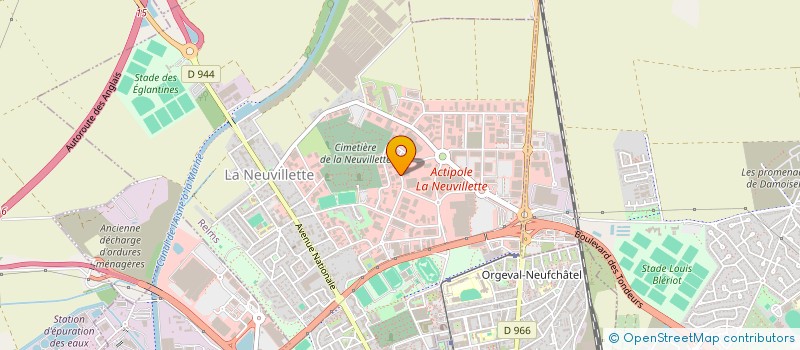 localisation de l'entreprise BERNONVILLE SOLUTION BATIMENT à REIMS